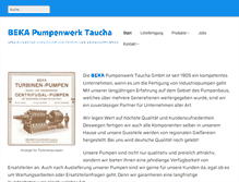 Tablet Screenshot of beka-taucha.de